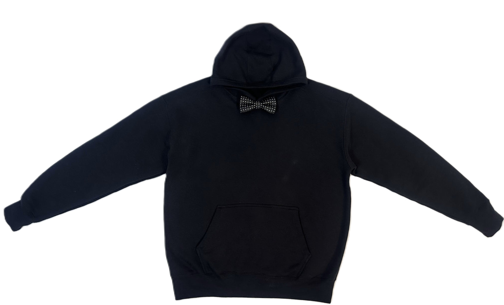 Classic black with black bowtie